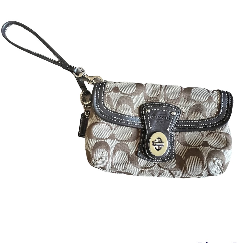 COACH | Monogram Wristlet